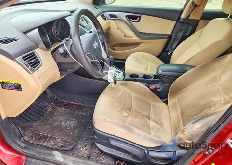 2012 Hyundai Elantra Gls z USA, uszkodzony, nr VIN KMHDH4AE5CU433821